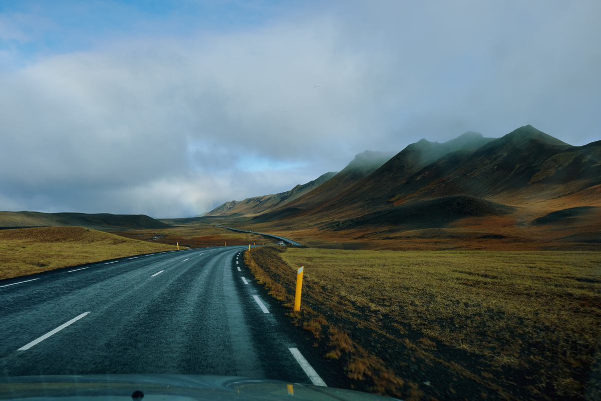 Island Herbst Roadtrip