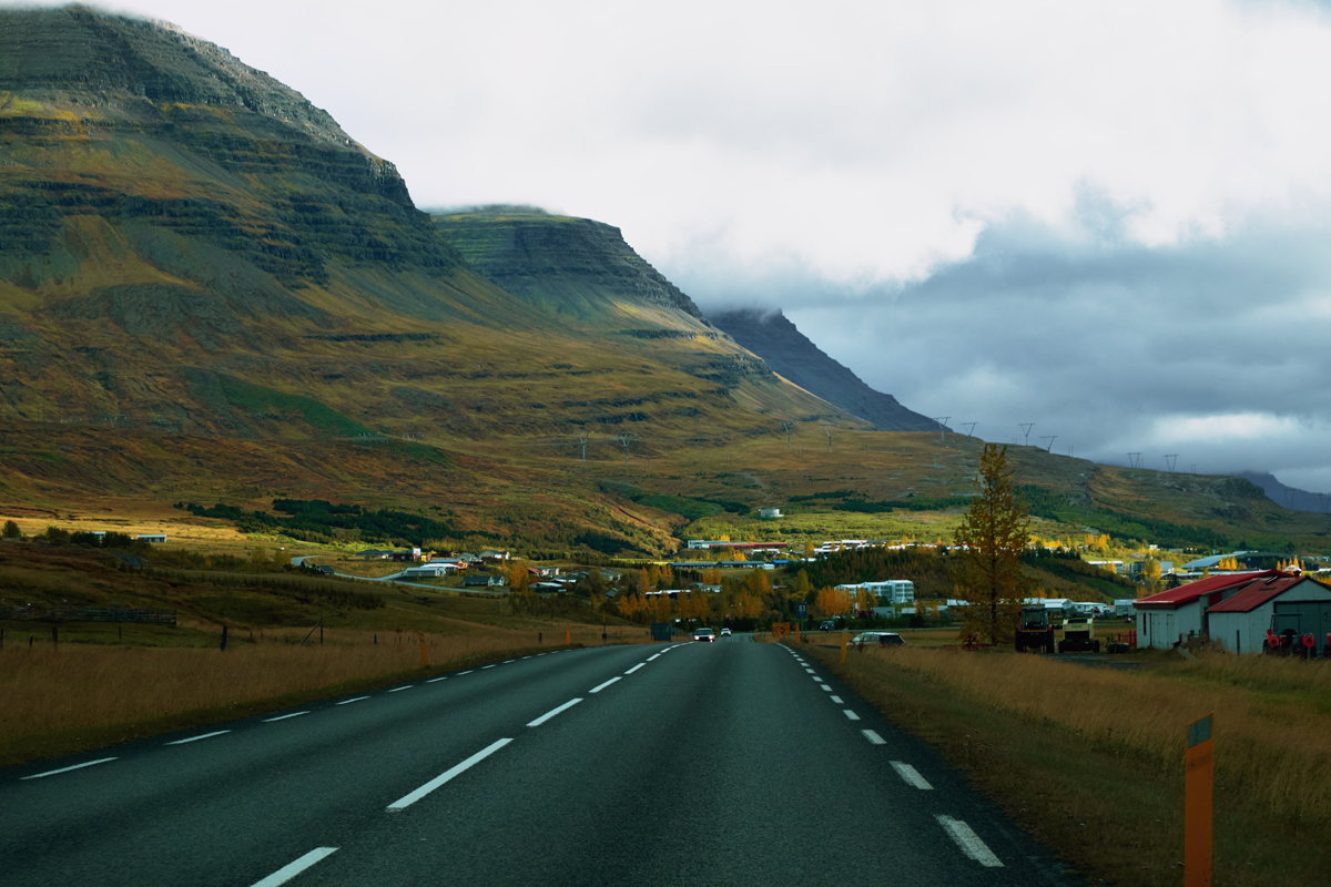 Island Herbst Roadtrip